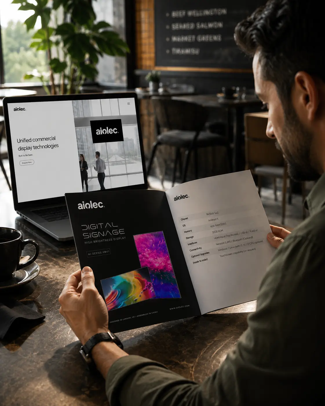 Aiolec Brochure Laptop
