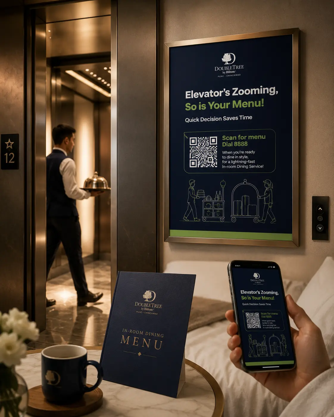 Doubletree Hilton Signage