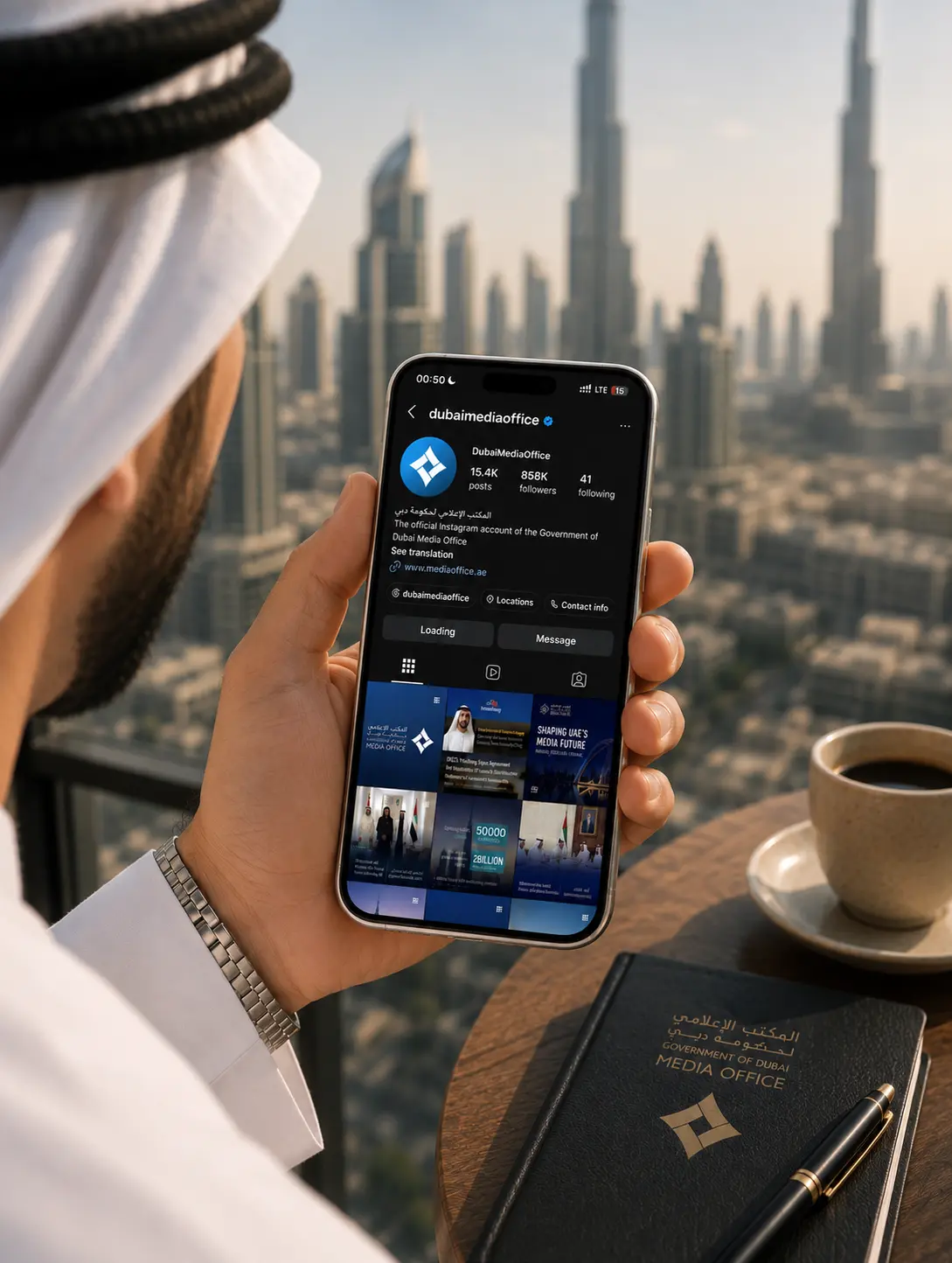 Dubai Media Office Stage