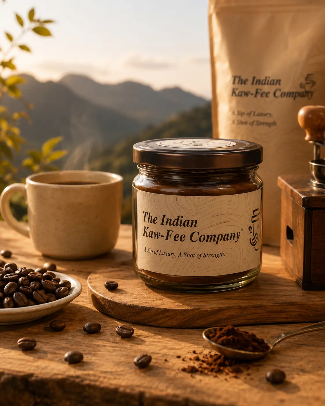 Indian Kawfee Jar